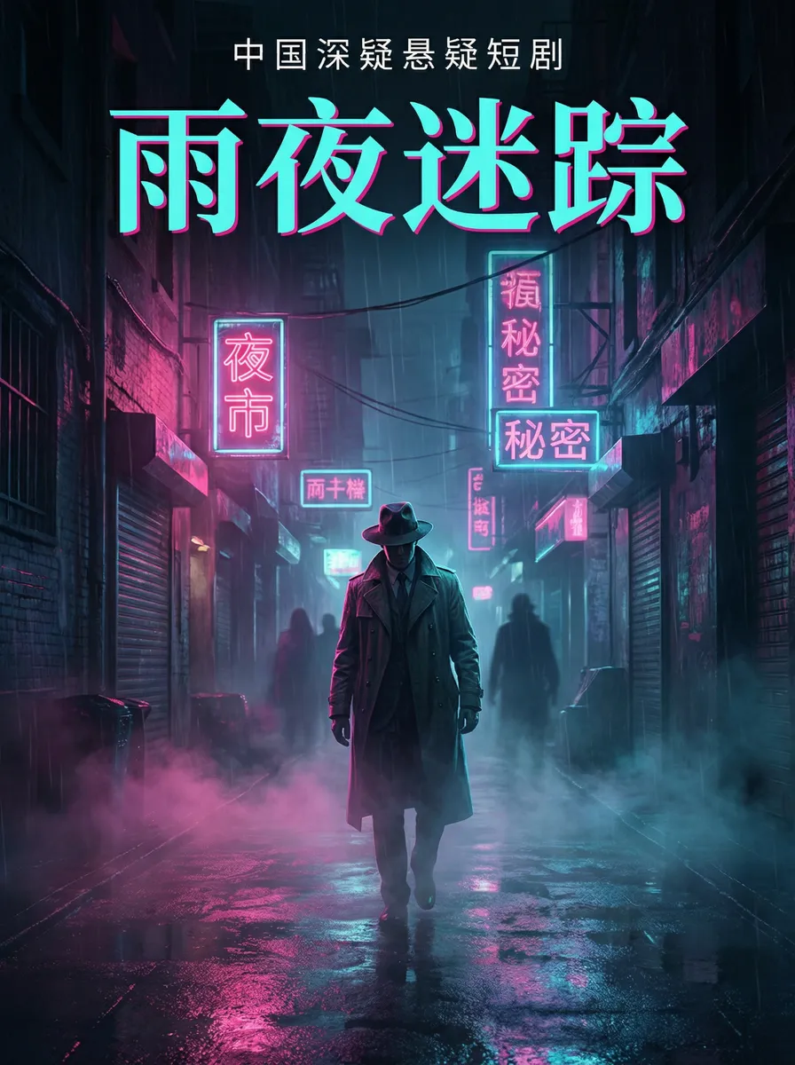菠萝视频高清1080P在线观看 悬疑追踪短剧 - 雨夜迷踪海报